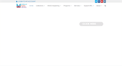 Desktop Screenshot of midlandlibrary.com